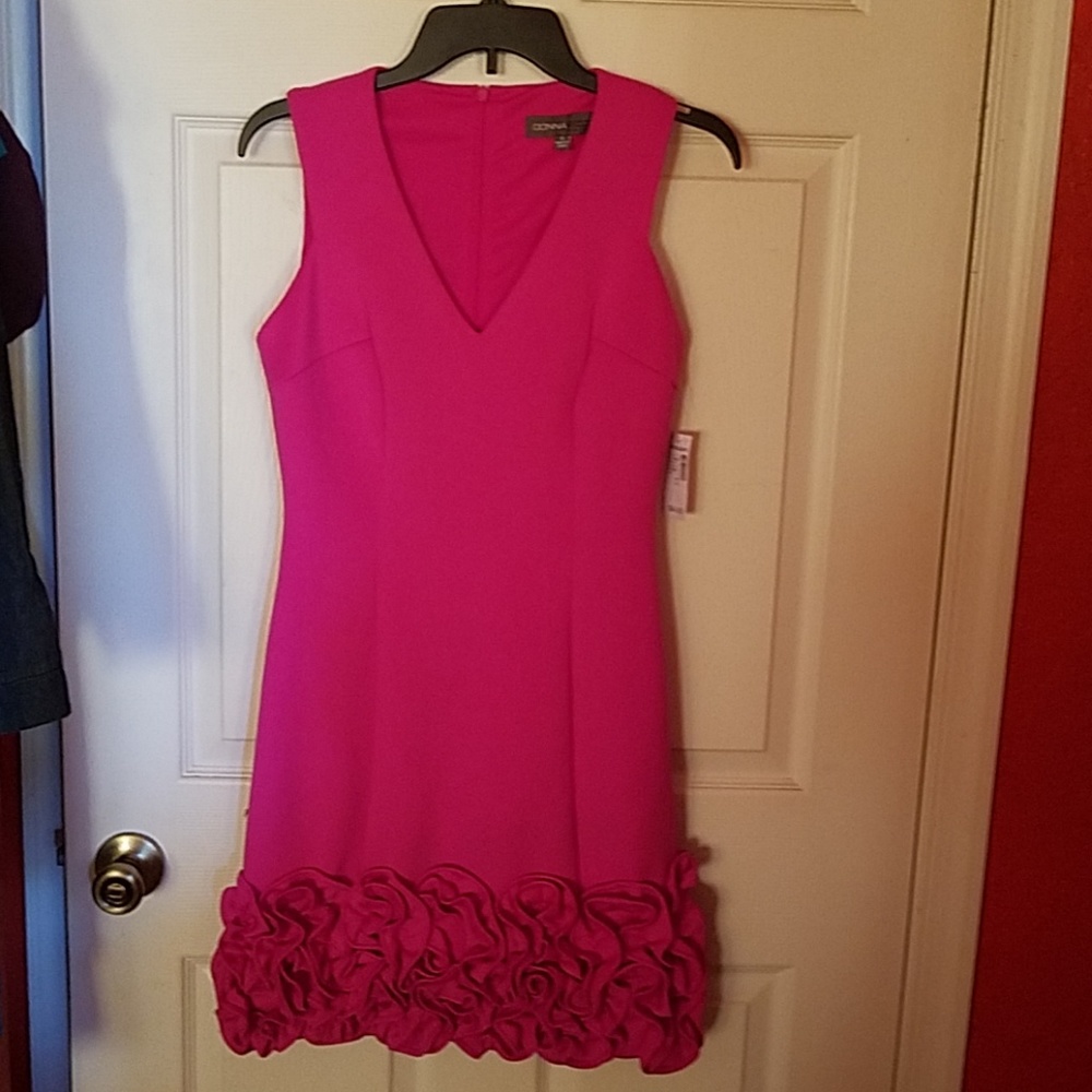 Hot pink Mini dress, new